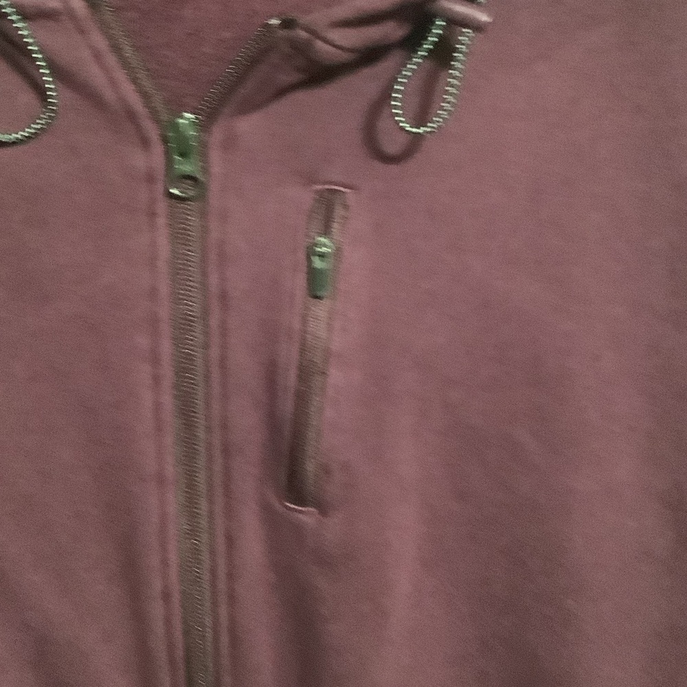 Zella dark purple Full-Zip Jacket size medium